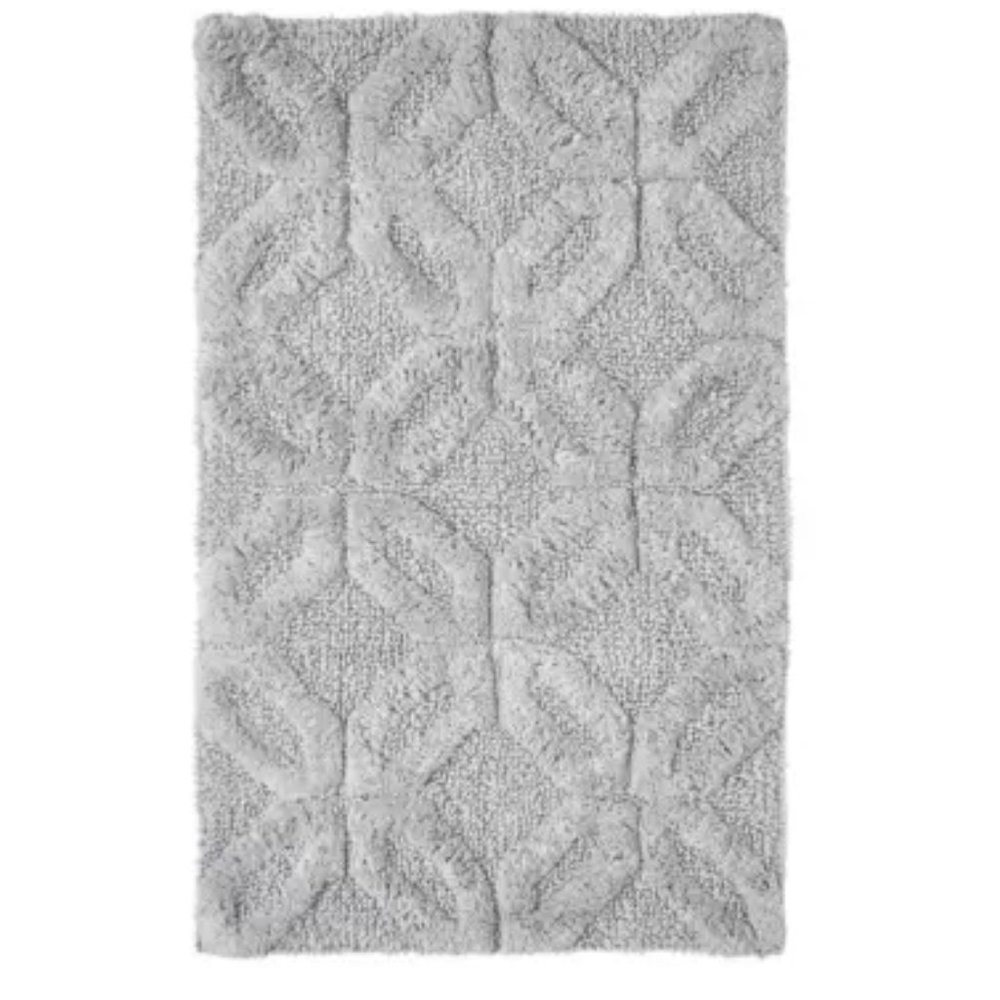 Seventh Studio Cotton Geo 17" x 24" Bath Rug
